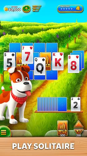 Solitaire Grand Harvest Schermafbeelding 1