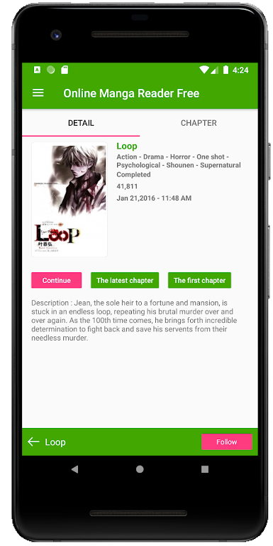 Free Manga Reader Online Offline Captura de pantalla 2