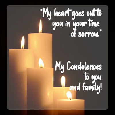Condolences & Sympathy GIF Ekran Görüntüsü 4