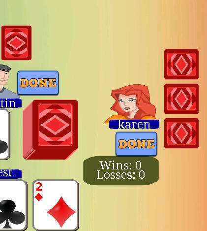 thirty one - 31 card game by makeup games スクリーンショット 2