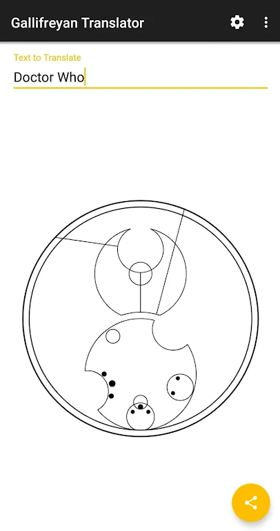 Gallifreyan Translator Скриншот 1